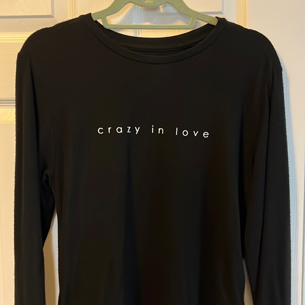 Super soft black light sweatshirt.